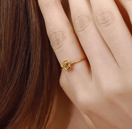 Golden Rose Ring – Goud