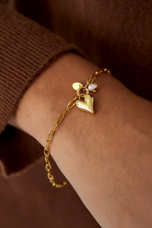 Charm Armband - Goud