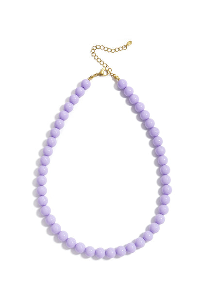 Ketting met medium kralen-10mm