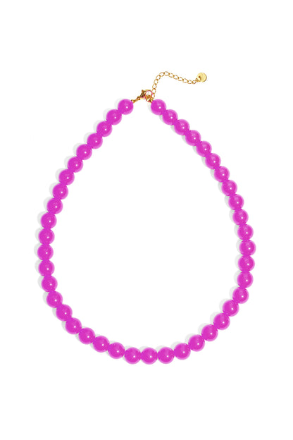 Ketting met medium kralen-10mm