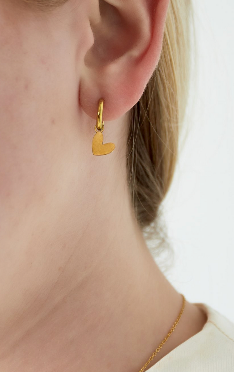 Loving Heart Oorbellen – Goud