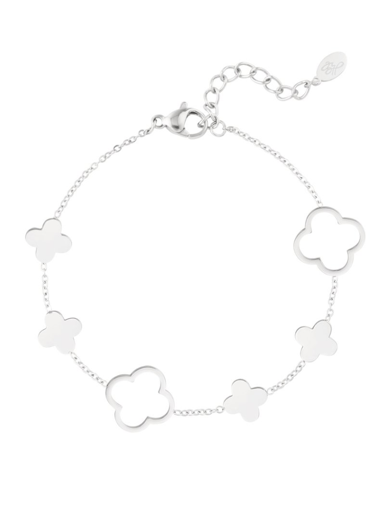Fortuna Clover Bracelet – Zilver