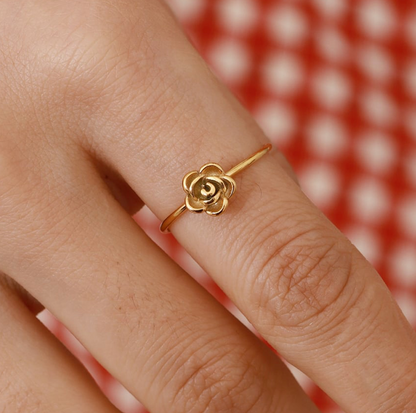 Golden Rose Ring – Goud