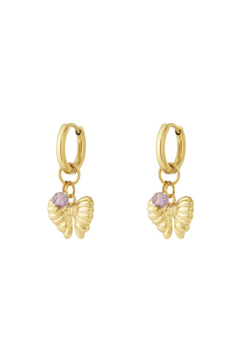 Aurelia Butterfly Oorbellen – Goud