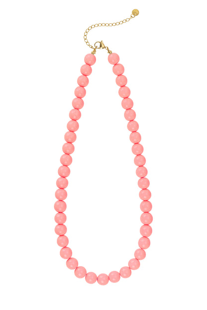 Ketting met medium kralen-10mm