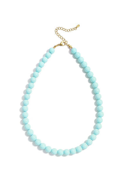 Ketting met medium kralen-10mm